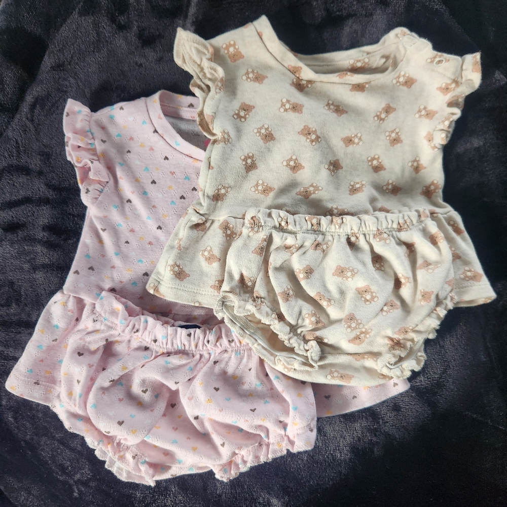 4Pc Set Limited Too 0-3M